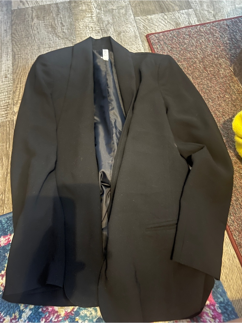 Mural Classic Black Blazer - size small